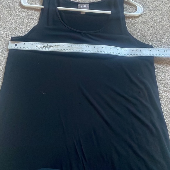 J. Jill‎ Black Tank Dress M - Picture 6 of 7